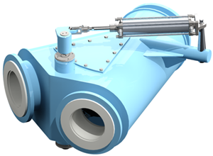 MBE EWB pneumatic diverter valve