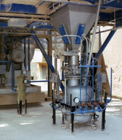 Pressure vessels for Klinker dust – Lábatlan, Hungary